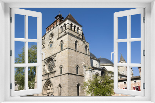 Fototapeta Naklejka Na Ścianę Okno 3D - Cathédrale Saint-Étienne, Cahors