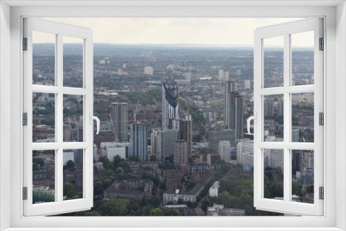 Fototapeta Naklejka Na Ścianę Okno 3D - London from the shard