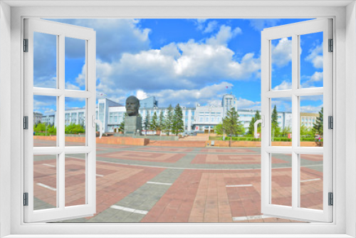 Fototapeta Naklejka Na Ścianę Okno 3D - Ułan Ude miasto w Rosji, stolica Buriacji