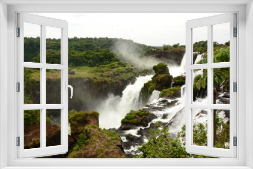 Fototapeta Naklejka Na Ścianę Okno 3D - Iguazu falls. Puerto Iguazu. Misiones. Argentina