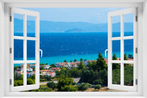 Fototapeta Naklejka Na Ścianę Okno 3D - Sea landscape in greece