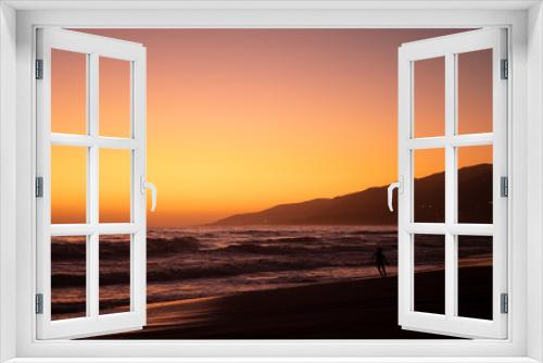 Fototapeta Naklejka Na Ścianę Okno 3D - Malibu Sunset