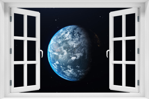 Fototapeta Naklejka Na Ścianę Okno 3D - Planet earth from space.