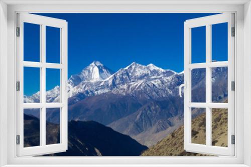 Fototapeta Naklejka Na Ścianę Okno 3D - Beautiful photography of the mountains of the Himalayas