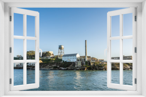 Fototapeta Naklejka Na Ścianę Okno 3D - Alcatraz Island in San Francisco