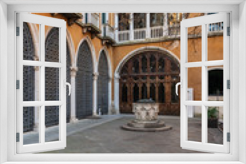 Fototapeta Naklejka Na Ścianę Okno 3D - Art and reflections. Venice. Italy