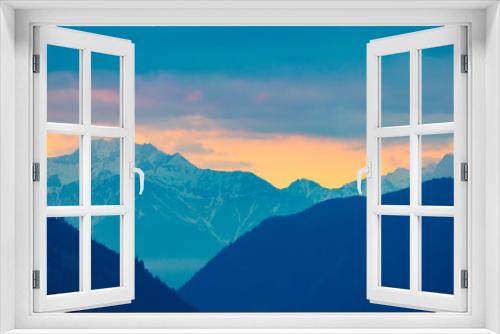 Fototapeta Naklejka Na Ścianę Okno 3D - Sunrice in High Tauern, East Tyrol, Austria