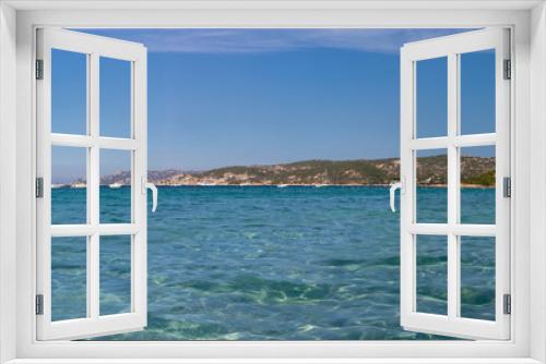 Fototapeta Naklejka Na Ścianę Okno 3D - view of Isola Tavolara from Sardinia beaches