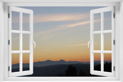 Fototapeta Naklejka Na Ścianę Okno 3D - Tramonto