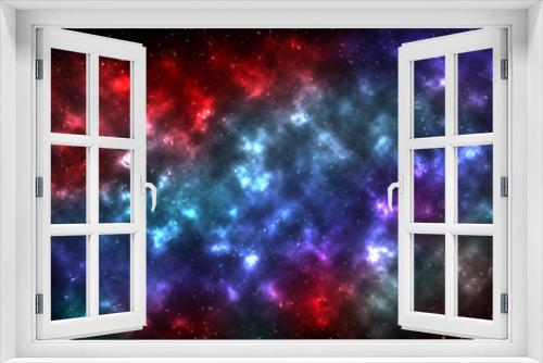Fototapeta Naklejka Na Ścianę Okno 3D - Nebula