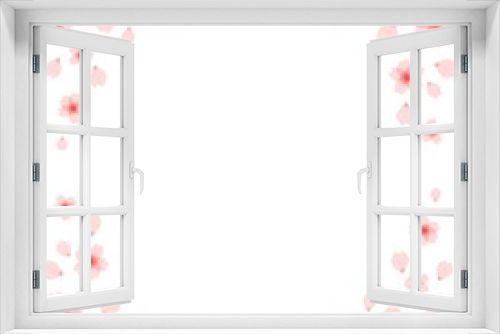 Fototapeta Naklejka Na Ścianę Okno 3D - Frame of Cherry Blossoms