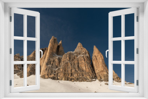 Fototapeta Naklejka Na Ścianę Okno 3D - Montañas, Viaje