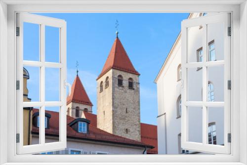 Fototapeta Naklejka Na Ścianę Okno 3D - St. Jakob in Regensburg