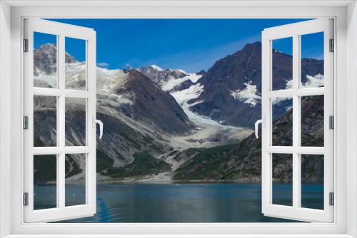 Fototapeta Naklejka Na Ścianę Okno 3D - Glaciers bay in Pacific ocean (Alaska)