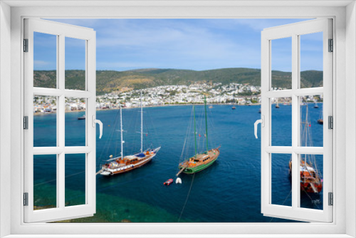 Fototapeta Naklejka Na Ścianę Okno 3D - Bateaux du port de Bodrum