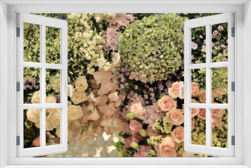 Fototapeta Naklejka Na Ścianę Okno 3D - bouquet of flowers