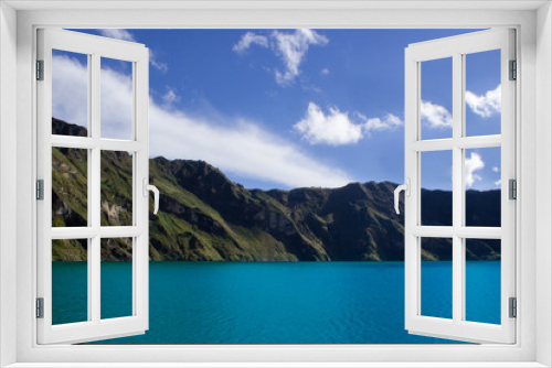 Fototapeta Naklejka Na Ścianę Okno 3D - Laguna de los Andes