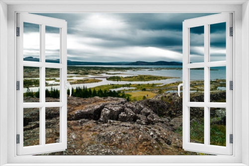 Fototapeta Naklejka Na Ścianę Okno 3D - Thingvellir National Park