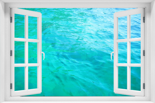 Fototapeta Naklejka Na Ścianę Okno 3D - Abstract texture soft water of the sea background.