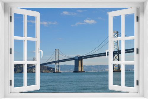 Fototapeta Naklejka Na Ścianę Okno 3D - The Bay Bridge in San Francisco