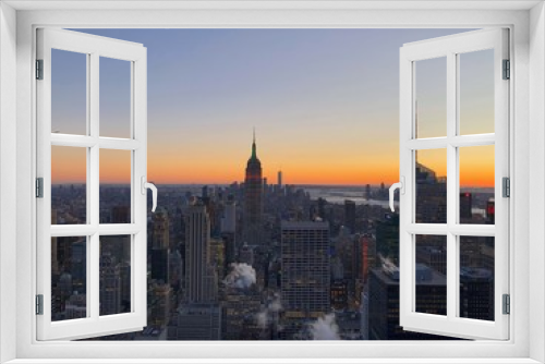 Fototapeta Naklejka Na Ścianę Okno 3D - Manhattan afternoon