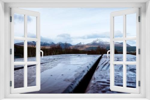 Fototapeta Naklejka Na Ścianę Okno 3D - Scotland landscapes and mountains