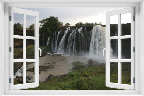Fototapeta Naklejka Na Ścianę Okno 3D - Blue Nile Ethiopia