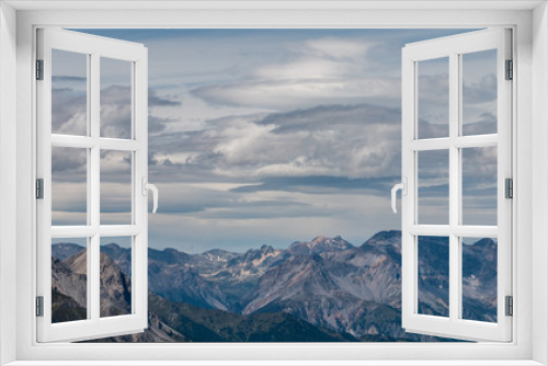 Fototapeta Naklejka Na Ścianę Okno 3D - Panorama montagne in alta Val Susa - Piemonte - Italy 