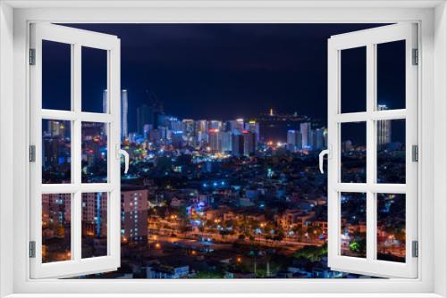 Fototapeta Naklejka Na Ścianę Okno 3D - Nightscape of Da Nang city, Vietnam