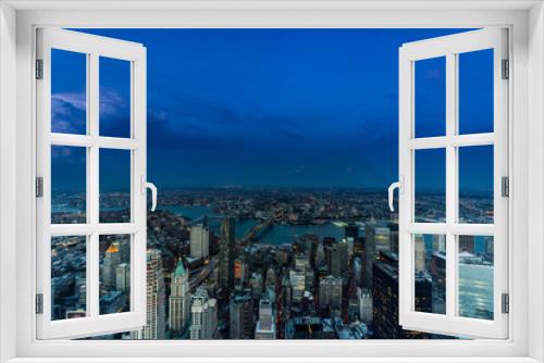 Fototapeta Naklejka Na Ścianę Okno 3D - New York City cityscape,USA