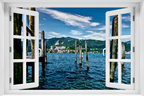 Fototapeta Naklejka Na Ścianę Okno 3D - Italian Lakes