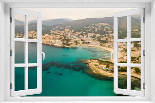 Fototapeta Naklejka Na Ścianę Okno 3D - the shore town of Peguera, Mallorca, Spain