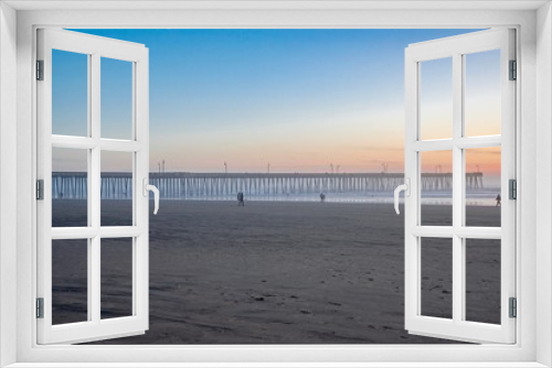 Fototapeta Naklejka Na Ścianę Okno 3D - sunset of Pismo Beach California