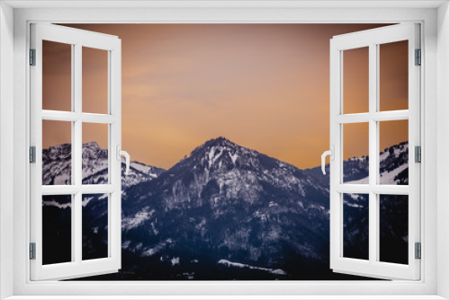 Fototapeta Naklejka Na Ścianę Okno 3D - Mountain range