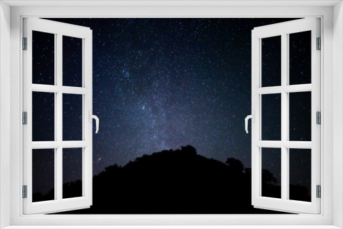 Fototapeta Naklejka Na Ścianę Okno 3D - Nightsky Markly Canyon
