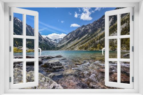 Fototapeta Naklejka Na Ścianę Okno 3D - Lac de Gaube - Hautes-Pyrénées - Occitanie