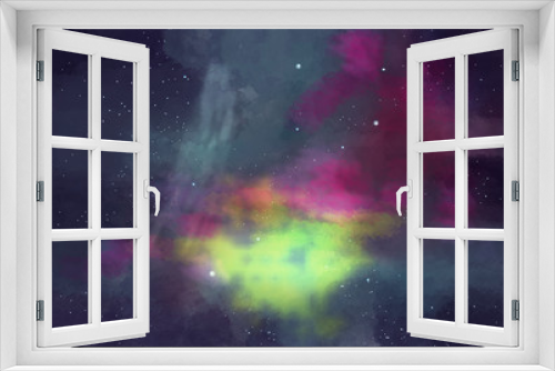 Fototapeta Naklejka Na Ścianę Okno 3D - background galaxy material color texture