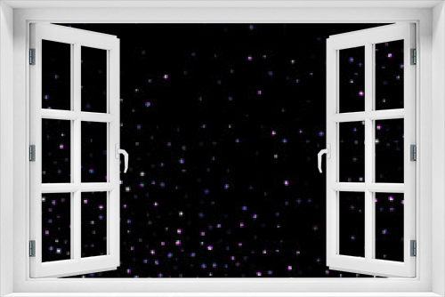 Fototapeta Naklejka Na Ścianę Okno 3D - Purple glitter star confetti little spark violet