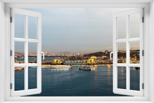 Fototapeta Naklejka Na Ścianę Okno 3D - panorama of istanbul