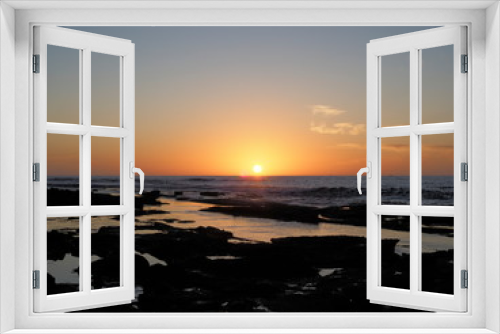 Fototapeta Naklejka Na Ścianę Okno 3D - Sunset over La Jolla beach