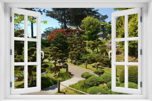 Fototapeta Naklejka Na Ścianę Okno 3D - japanese tea house