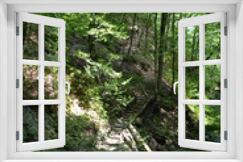 Fototapeta Naklejka Na Ścianę Okno 3D - Eagle cliffs