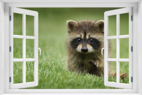 Fototapeta Naklejka Na Ścianę Okno 3D - red fox in the grass