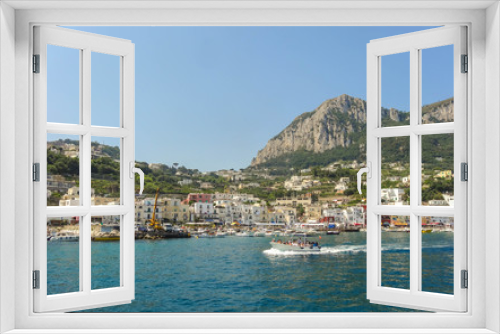 Fototapeta Naklejka Na Ścianę Okno 3D - Capri Italien