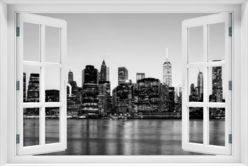 Fototapeta Naklejka Na Ścianę Okno 3D - Manhattan skyline, New York, USA, circa May 2015