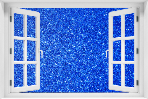 Fototapeta Naklejka Na Ścianę Okno 3D - shiny of blue glitter abstract background