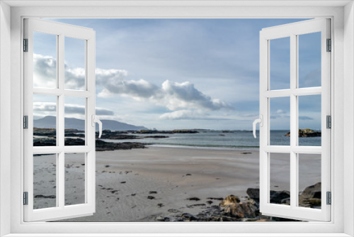 Fototapeta Naklejka Na Ścianę Okno 3D - The coastline at Rossbeg beach in County Donegal - Ireland