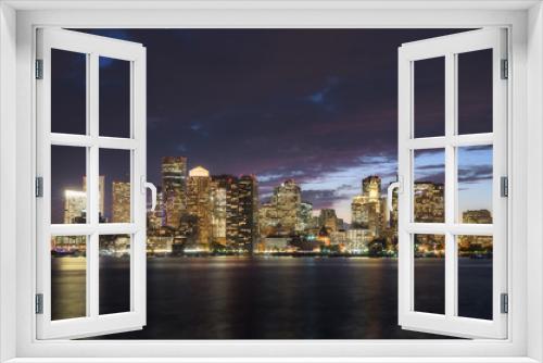 Fototapeta Naklejka Na Ścianę Okno 3D - Boston, Massachusetts
