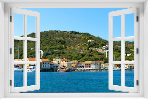 Antipaxos harbour banner