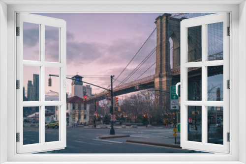Fototapeta Naklejka Na Ścianę Okno 3D - New York City